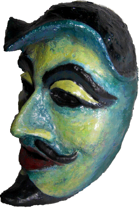 Green Face Left